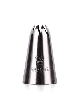 三能sn7092裱花嘴珍妮曲奇饼干8齿花嘴中号曲奇裱花嘴 曲奇酱