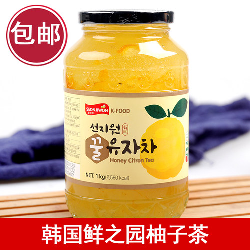 韩国柚子茶鲜之园蜂蜜柚子茶泡水