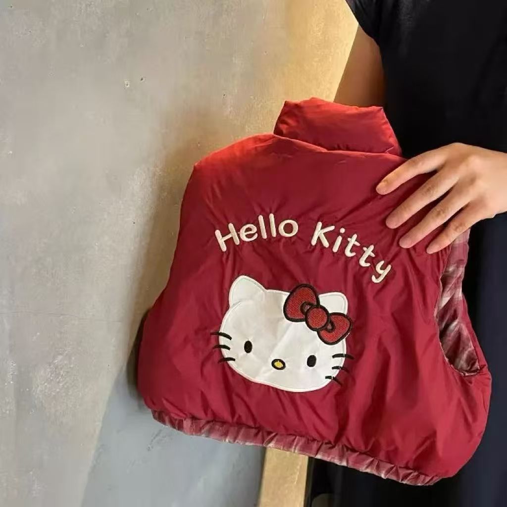 韩国童装女童棉三防马甲新款儿童保两面穿保暖可爱棉女孩保暖外套