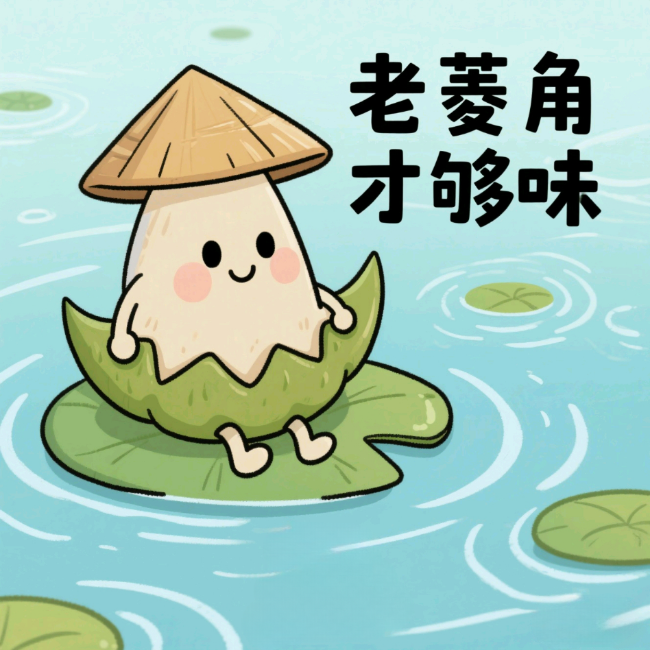 【粉糯大果】洪湖新鲜老菱角1/2/3斤生菱角农家自种蔬菜大青菱角