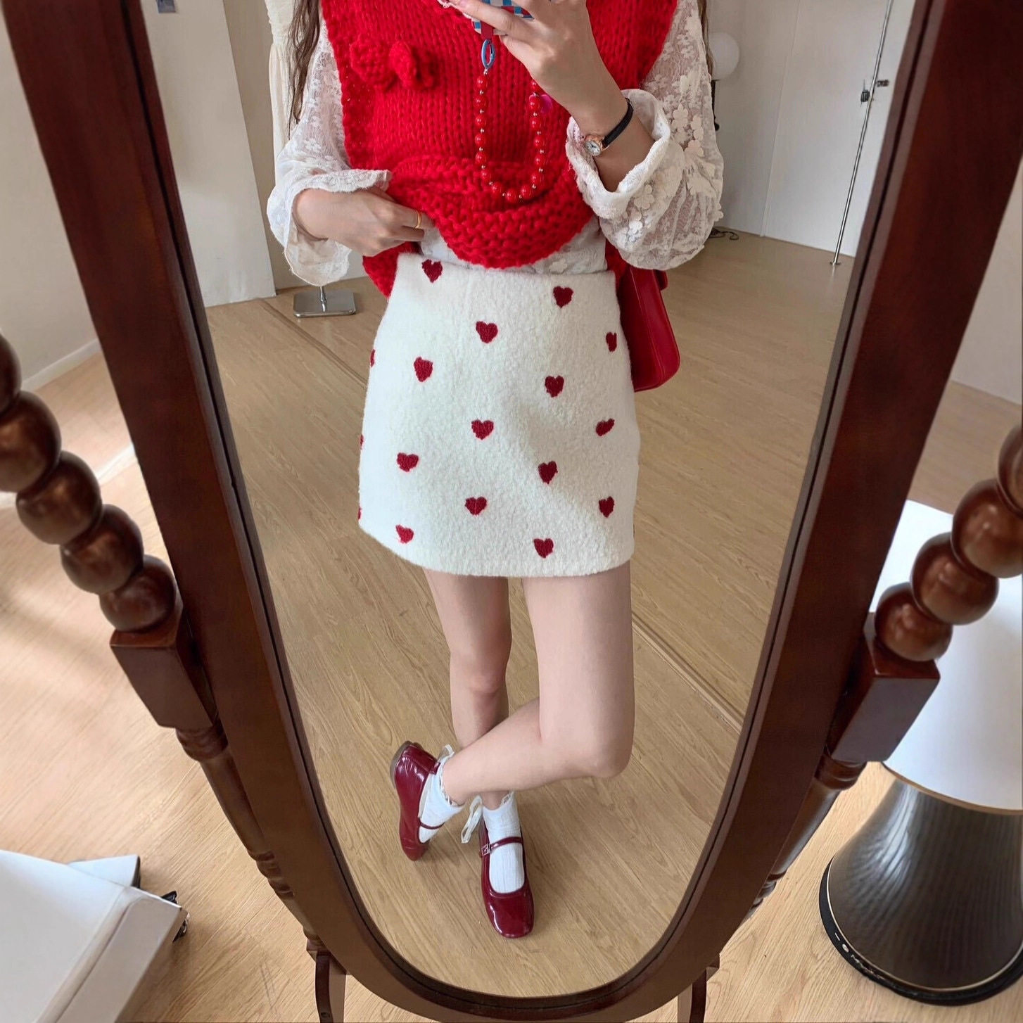 节日氛围感爱心毛圈羊羔绒短裙圣诞风甜美减龄圈圈呢半身裙女,女装/女士精品,半身裙,淘宝优惠券,粉丝福利购,淘宝优惠卷