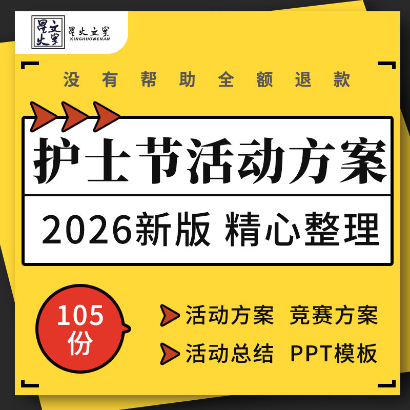 国际护士节知识竞赛运动会文艺晚会活动策划方案总结报告PPT模板