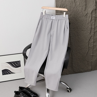 百搭潮流男士 直筒裤 长裤 时尚 休闲裤 小脚哈伦裤 男春夏薄款