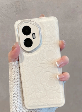 适用华为荣耀300手机壳荣耀400pro新款amm一an00女amp-anoo全包防摔三百pr0简约x300p山茶花p300por高级感ro