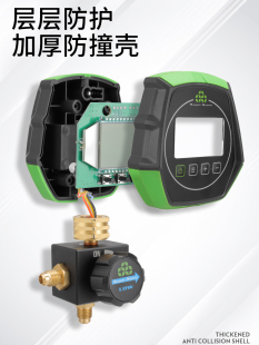 圣霸电子加氟表单表制冷数显加液表头数字液晶空调雪种冷媒压力表