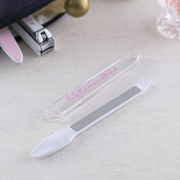 日本KAI贝印双面不锈钢磨指甲锉器护理打磨棒条抗菌钢制美甲工具