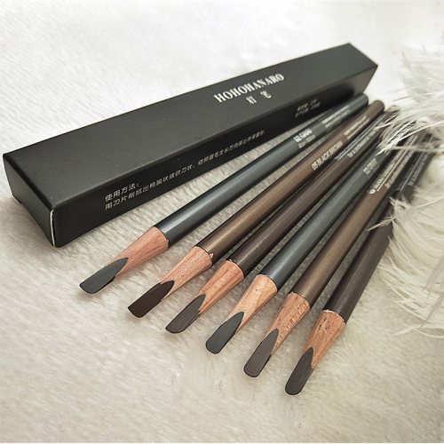 hoho深棕灰棕黑灰色防水防汗眉笔