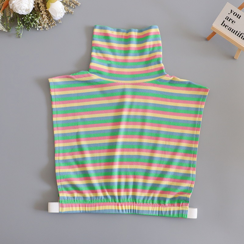 小雪之屋冬保暖条纹高领假领子女百搭配毛衣内搭弹性护颈装饰衣领,服饰配件/皮带/帽子/围巾,假领,淘宝优惠券,粉丝福利购,淘宝优惠卷