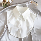 小雪之屋雪纺尖领假领子女百搭时尚 饰假领 打底内搭配毛衣衬衣领装