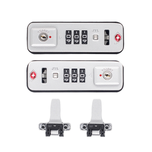 JYLZCL海关锁拉杆箱行李箱铝框箱TSA007箱包维修配件固定锁S088