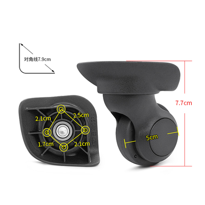 W364#皇冠CROWN行李箱轮子替换静音滑轮顺滑拉杆箱1650万向轮配件