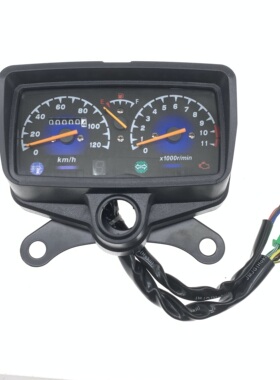 适用于CG摩托车仪表总成 国4电喷CG125跨骑车电子里程表 带油量显