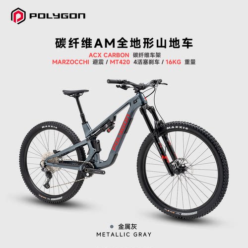 原装进口全碳纤维AM山地车