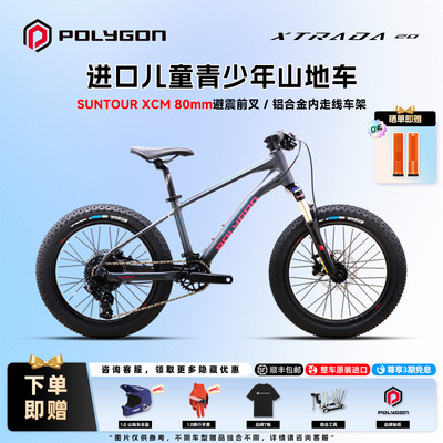 POLYGON20轮径儿童避震山地车