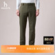 商场同款 纯色保暖长裤 Hazzys哈吉斯男士 冬季 子 休闲裤