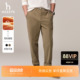 秋季 子通勤保暖灯芯绒长裤 甄选 纯色休闲裤 潮 Hazzys哈吉斯男士