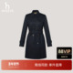 商场同款 Hazzys哈吉斯中长款 风衣女士2025年秋季 新款 通勤外套