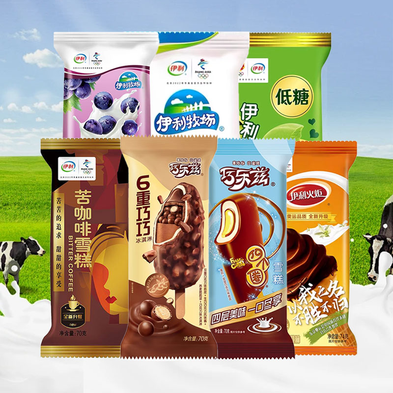 伊利苦咖啡巧脆棒6重巧巧冰淇淋