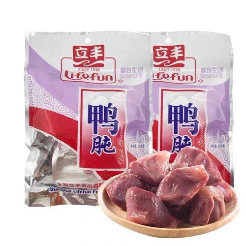 原味鸭肫108g即食肉类鸭胗