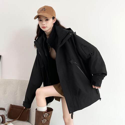 羽绒服女冬季新款时尚宽松