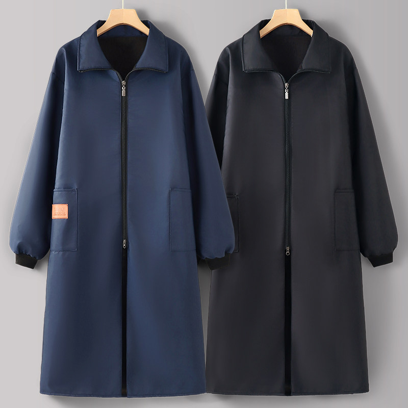 加长立领加绒围裙大衣家用厨房上班工作服防污保暖抗寒秋冬款,家庭/个人清洁工具,围裙,淘宝优惠券,粉丝福利购,淘宝优惠卷