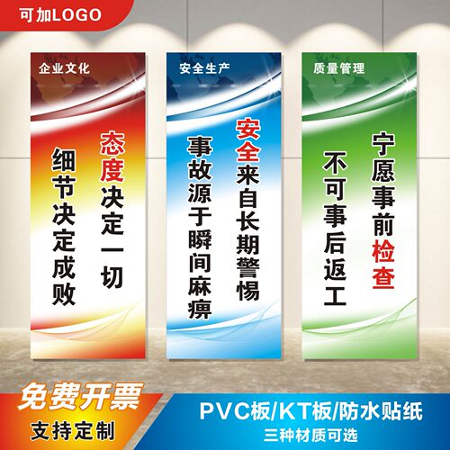工厂车间安全生产标语励志提示牌企业文化质量品质管理仓储仓库环境保护规章制度牌标识牌标示牌5S7S墙贴 - 封面