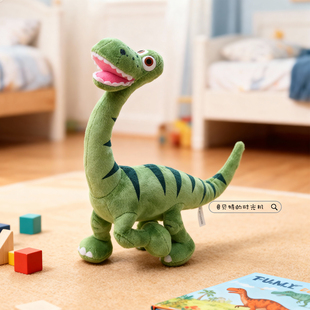 仿真恐龙毛绒玩具恐龙当家同款公仔玩偶带骨架布娃娃男宝生日礼物