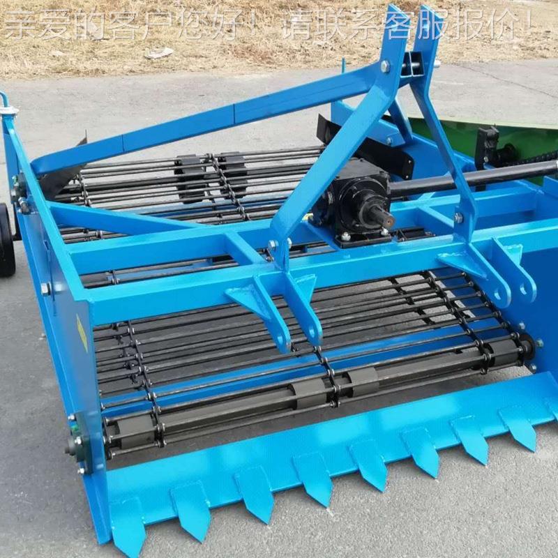 手扶土豆收获机四轮拖拉机带红薯收获机厂家直销杀秧机打秧机