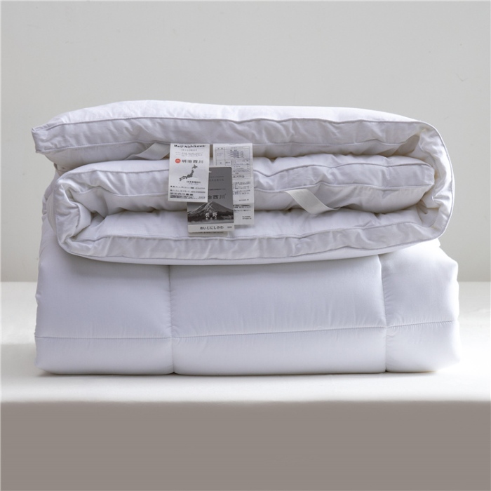 出口外贸日本明治西川全棉软床垫床褥子加厚垫被