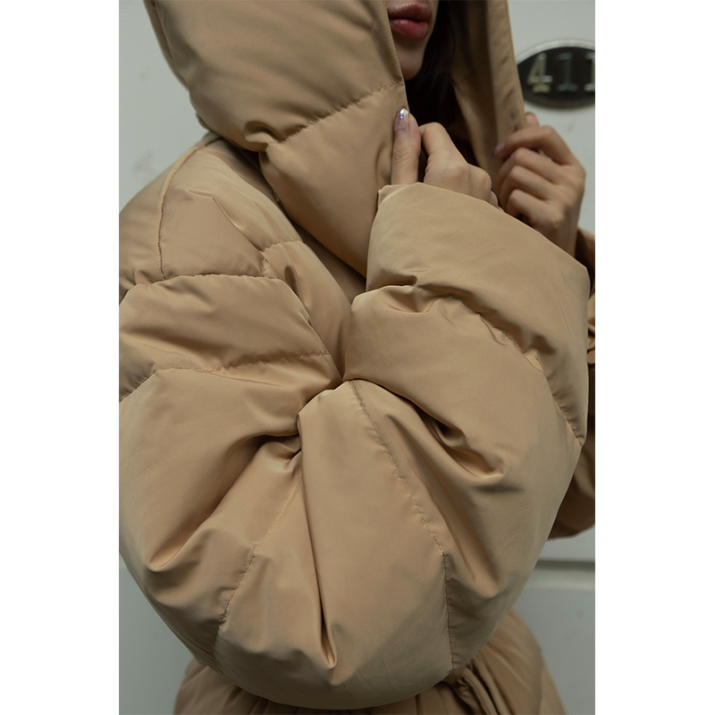 H廓形90白鹅绒云朵羽绒服