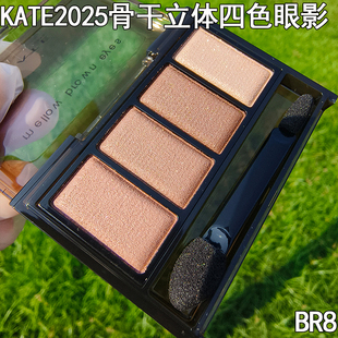 KATE凯朵日本骨干重塑眼影大地棕系列自然高级感干枯玫瑰2025细闪