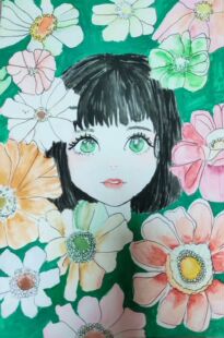 男处女座建模头壳ob11头壳无属性美女头画手蝌蝌耳钉耳环耳坠耳饰