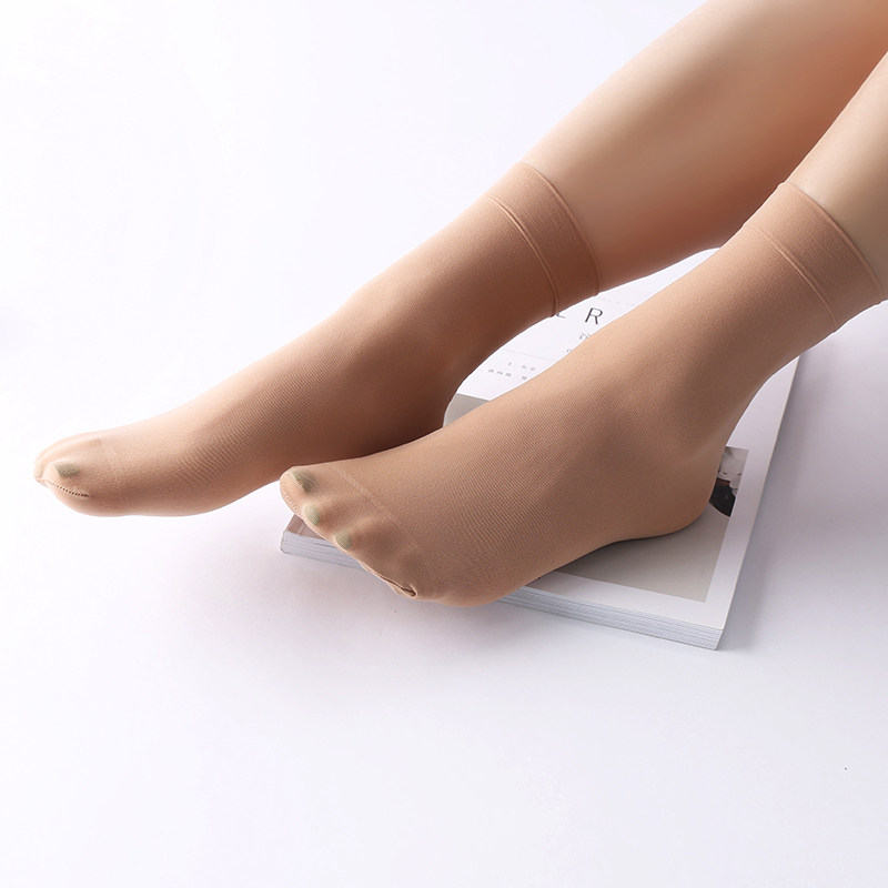 6双永春肉色丝袜短袜中筒女天鹅绒防勾丝春秋季自然肤袜子短丝袜,女士内衣/男士内衣/家居服,短袜,淘宝优惠券,粉丝福利购,淘宝优惠卷