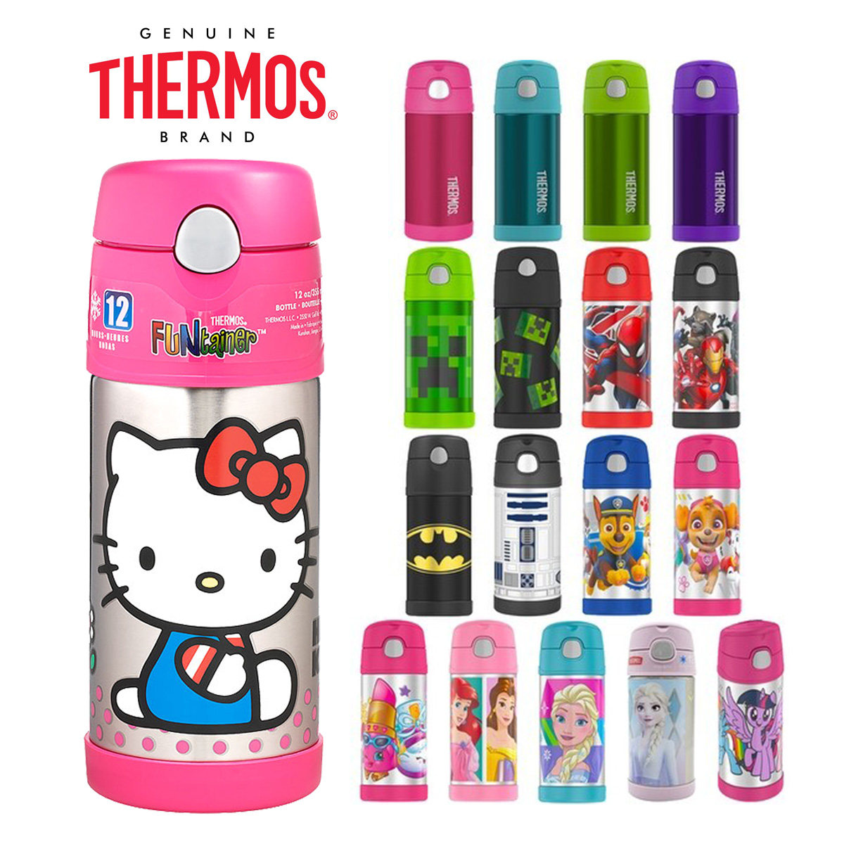 美国THERMOS不锈钢吸管