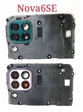 适用华为nova6se主板盖带镜框镜片nova7se nova8se  nova7主板盖