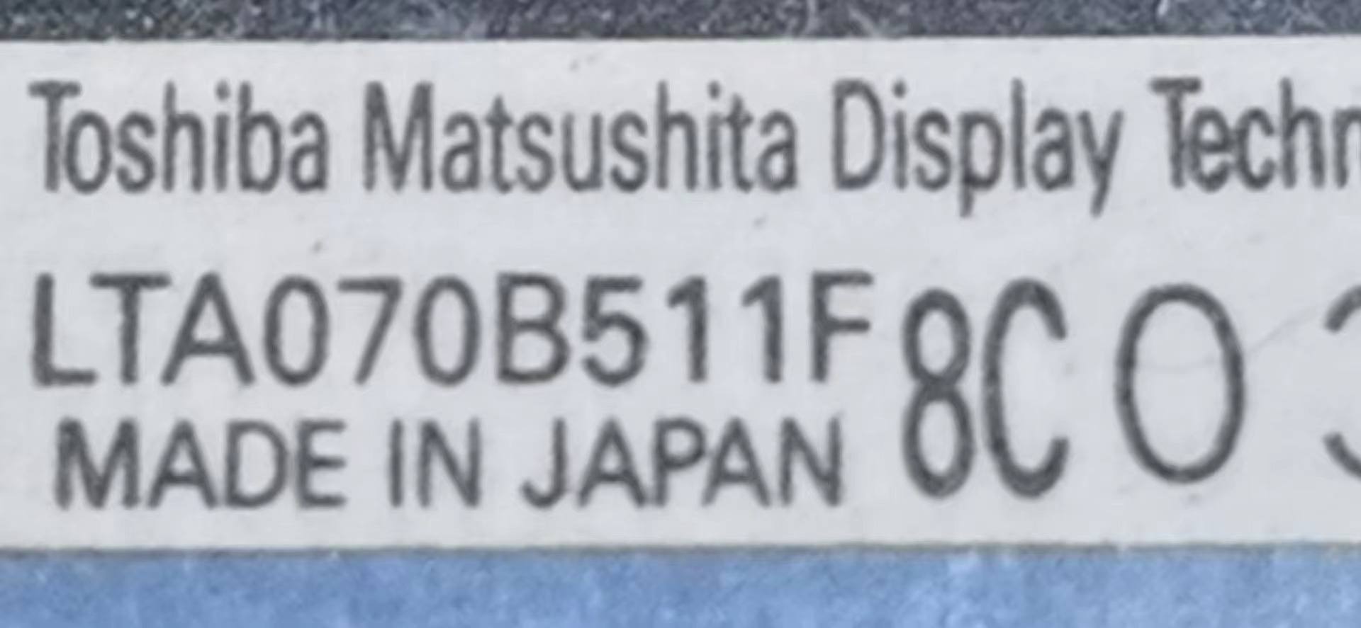 全新现货液晶显示屏LTA070B511F 拍前请联系客服确认型号和参数 电子元器件市场 显示屏/LCD液晶屏/LED屏/TFT屏 原图主图