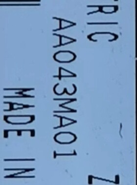 全新现货出售液晶显示屏AA043MA01液晶显示屏，价格商谈