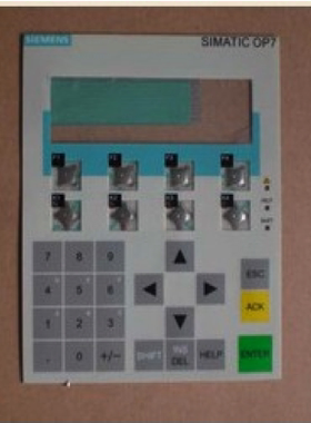 西门子操作按键膜OP7 6AV3607-1JC20-0AX1按键板