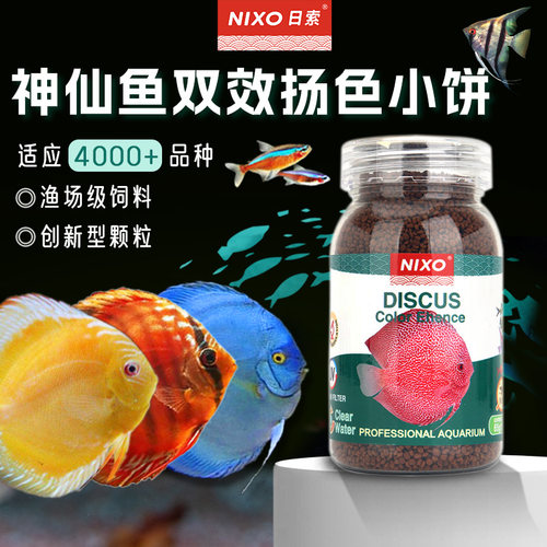日索七彩神仙鱼双效专用粮