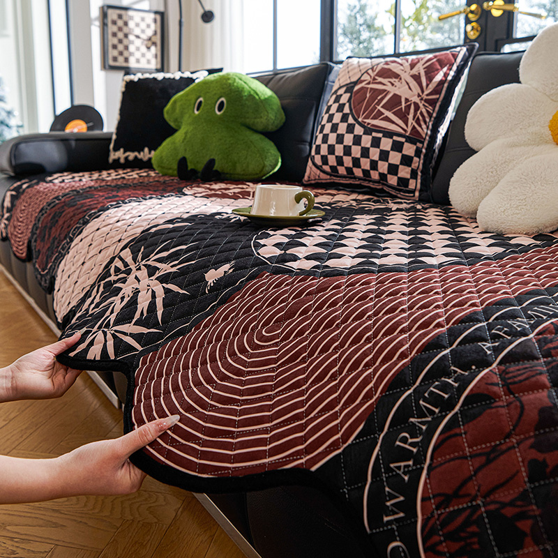 原创异形设计复古四季异形沙发垫