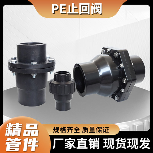 PE热熔单向阀水管配件20-110