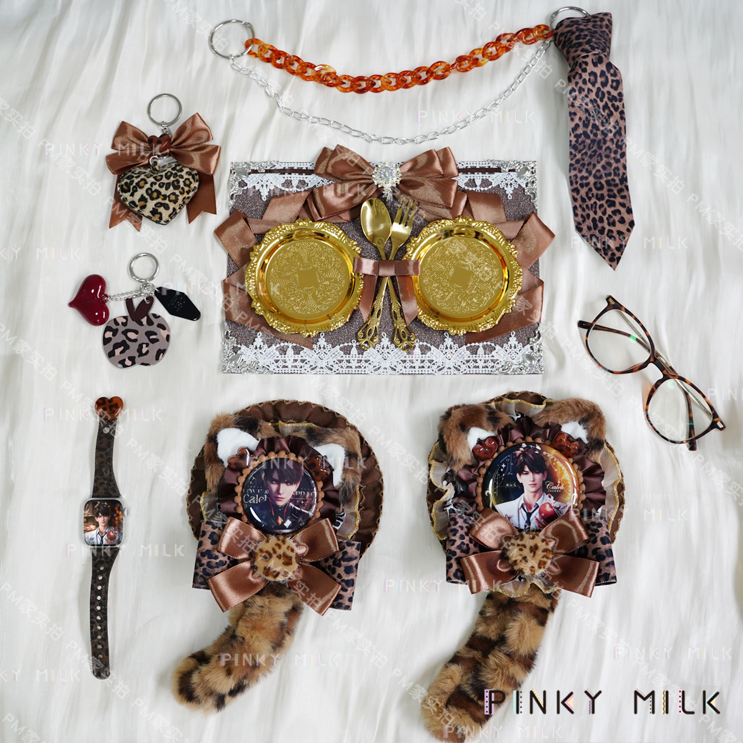 夏以昼斑斑豹豹哥印象周边吧唧托