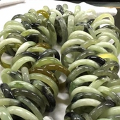 手镯 天然岫玉淘宝直播专拍链接 岫玉 挂坠项链手链