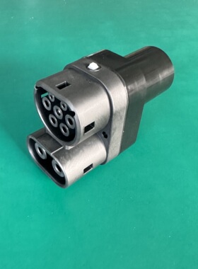 NACS to CCS2DC+AC充电桩转接头特斯拉转欧Tesla交直流一体适配器