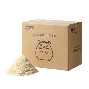 yee仓鼠垫料木屑夏天除臭白杨木绒无尘刨花金丝熊挖掘造景专用