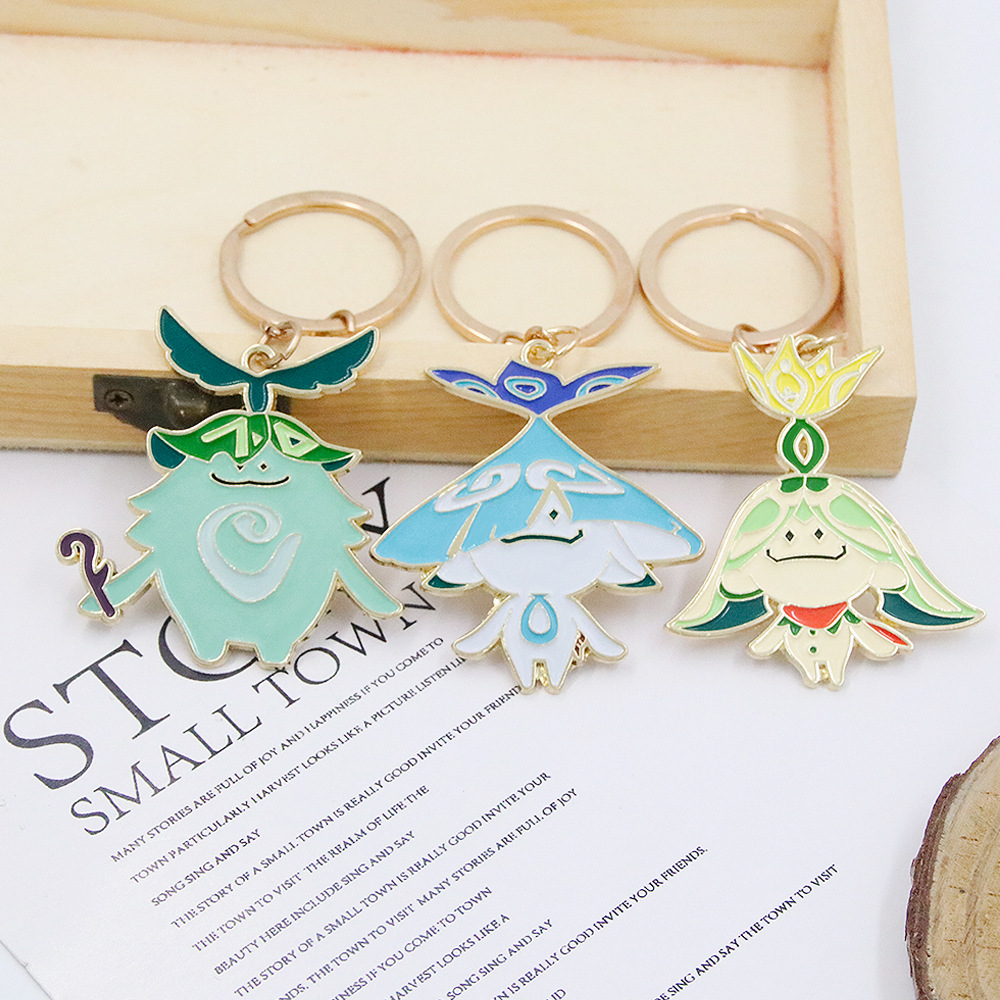 游戏原神周边弥兰罗摩钥匙扣卡通可爱包包汽车吊饰挂件饰品小礼物