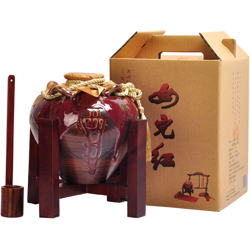 Shaoxing rice wine Nver Red world National beauty and heavenly fragrance -- Peony Nver gift Rice Wine 2.5L Altar gift boxin the Liquor , Wine  category - from Buy2taobao.com to provide professional Taobao agent buy service
