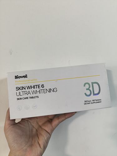 新加坡Biowell第六代6代3D小白丸水晶番茄美白全身美白60粒
