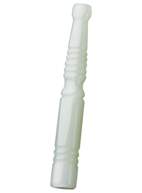 念玉天然和田玉烟嘴带白玉