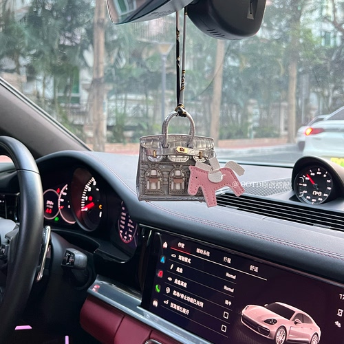 可爱迷你小房子汽车香薰挂件